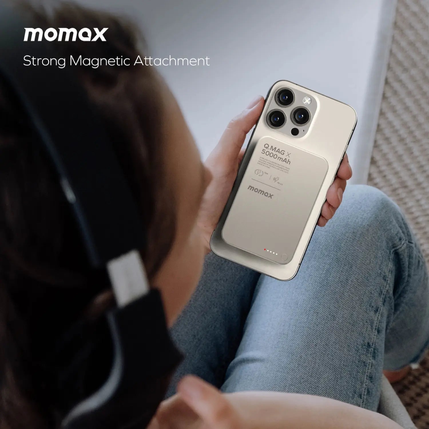 Q.Mag X Magnetic Wireless Power Bank 5000mAh - Gen 2