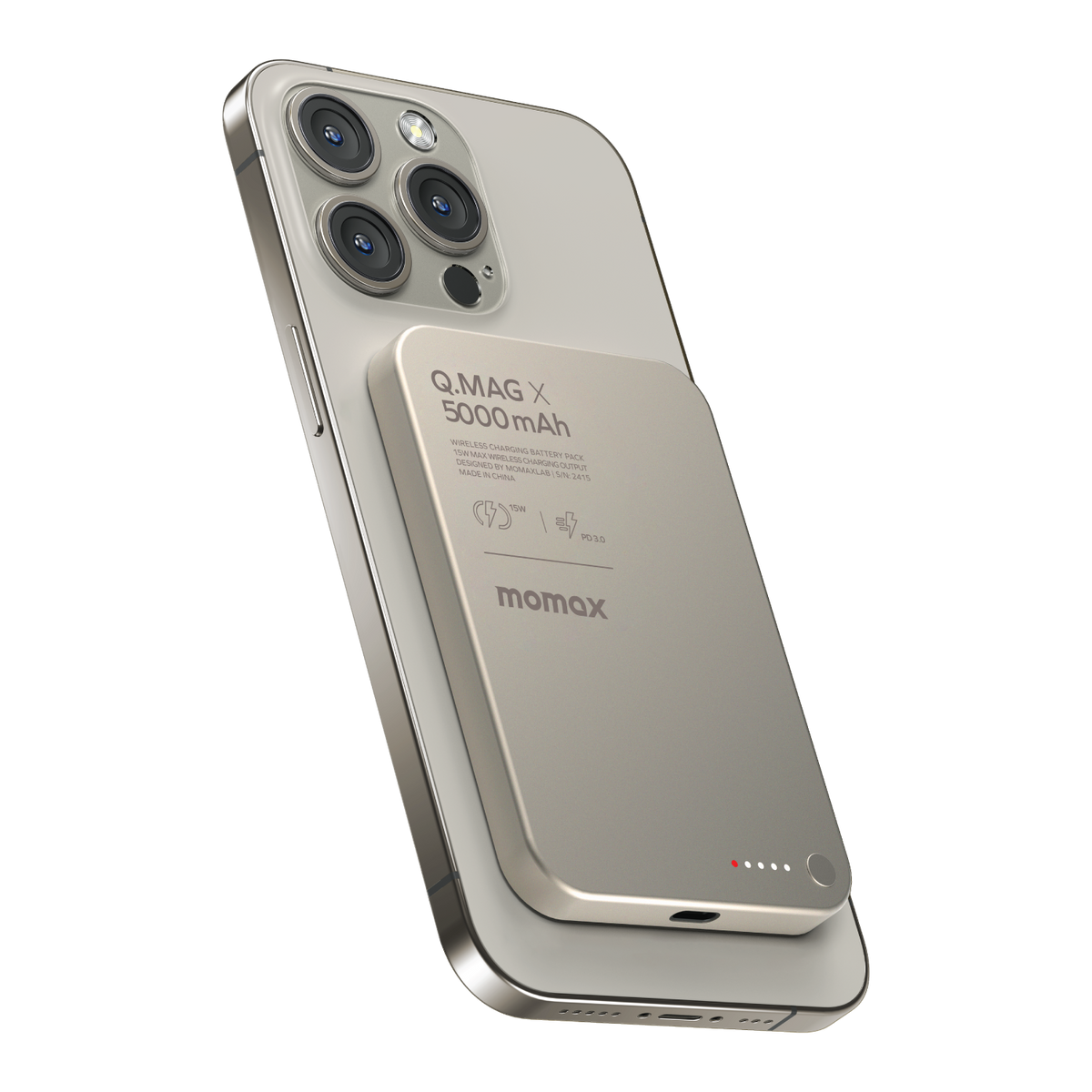 Q.Mag X Magnetic Wireless Power Bank 5000mAh - Gen 2