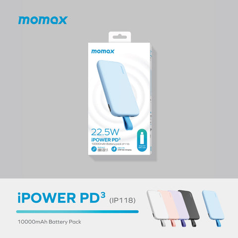 iPower PD 3 10000mAh battery pack