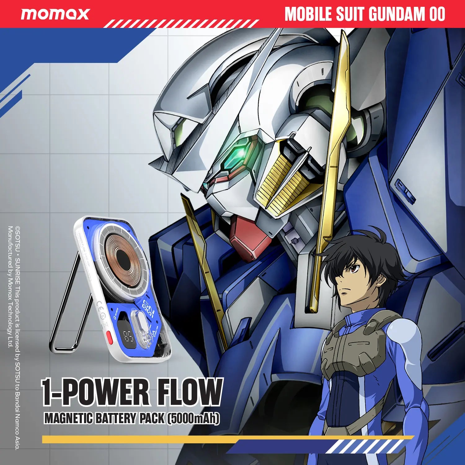 1-Power Flow Wireless Power Bank 5000mAh - Limited Edition