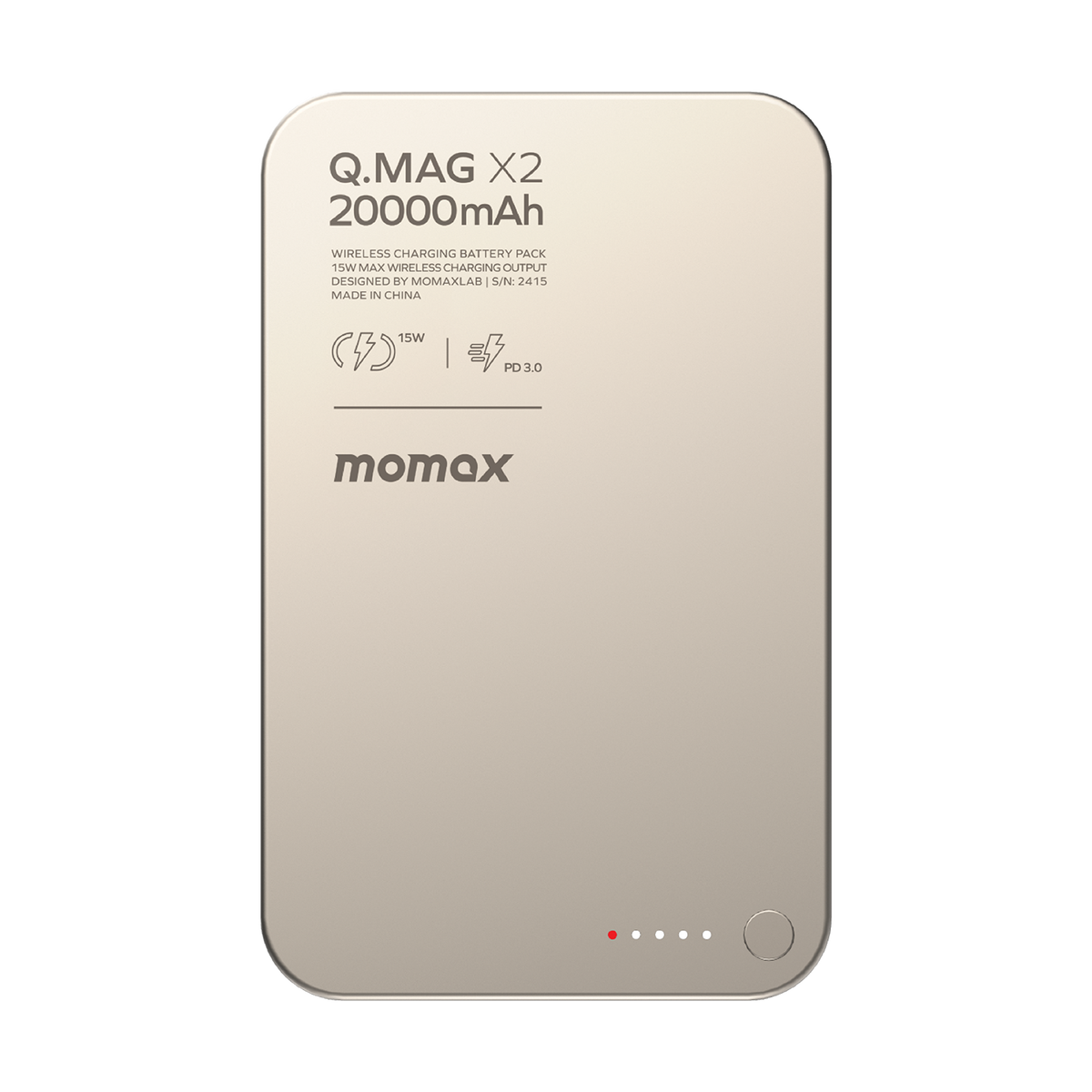 Q.Mag X2 Magnetic Wireless Power Bank 20000mAh - Gen 2