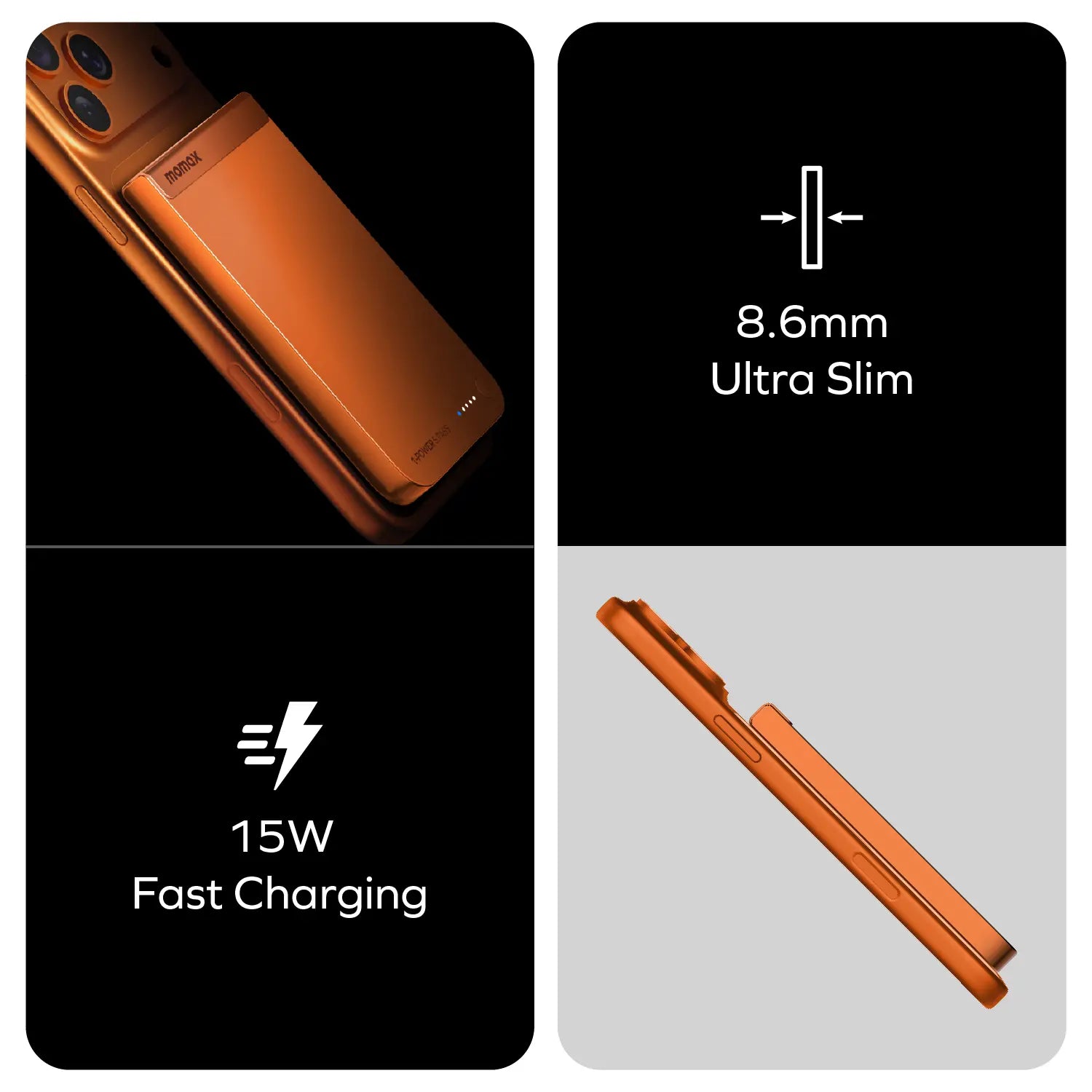 1-Power S.Pass 5000mAh Qi2 Magnetic Wireless Battery Pack
