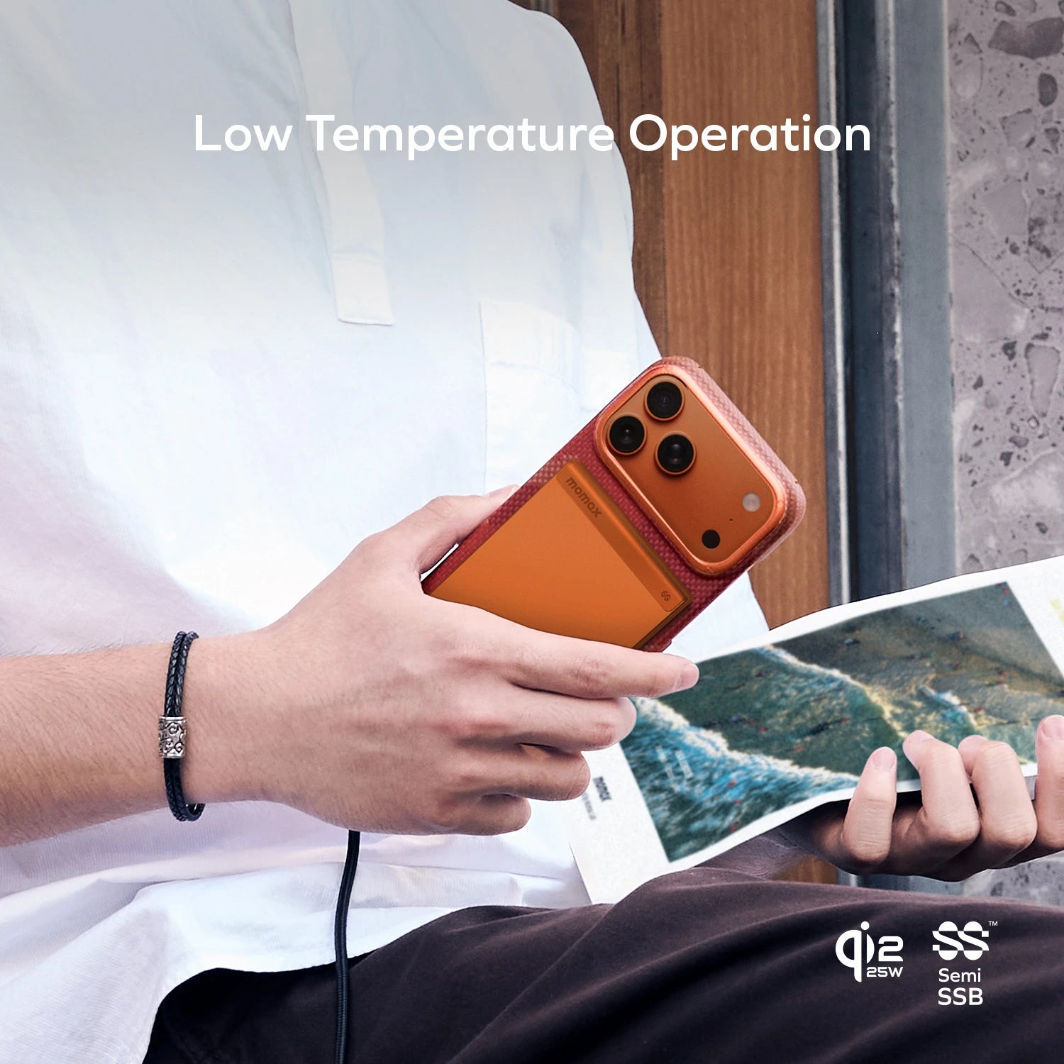 1-Power S.Pass² 10000mAh Semi SSB Magnetic Wireless Battery Pack (CCC)