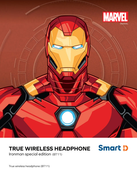 Smart D Pills Lite 3 True Wireless Headphones(Ironman)