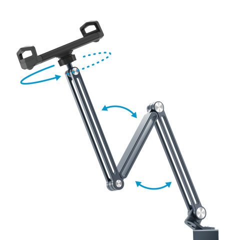 Multi-Stand Aluminum Alloy Mechanical Cantilever Stand