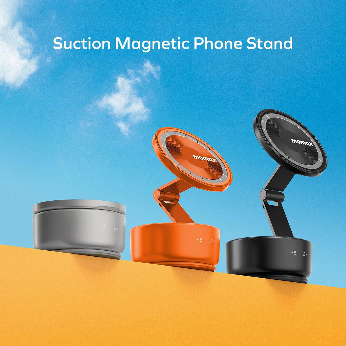 1-Snap Go Lite Suction Magnetic Phone Stand