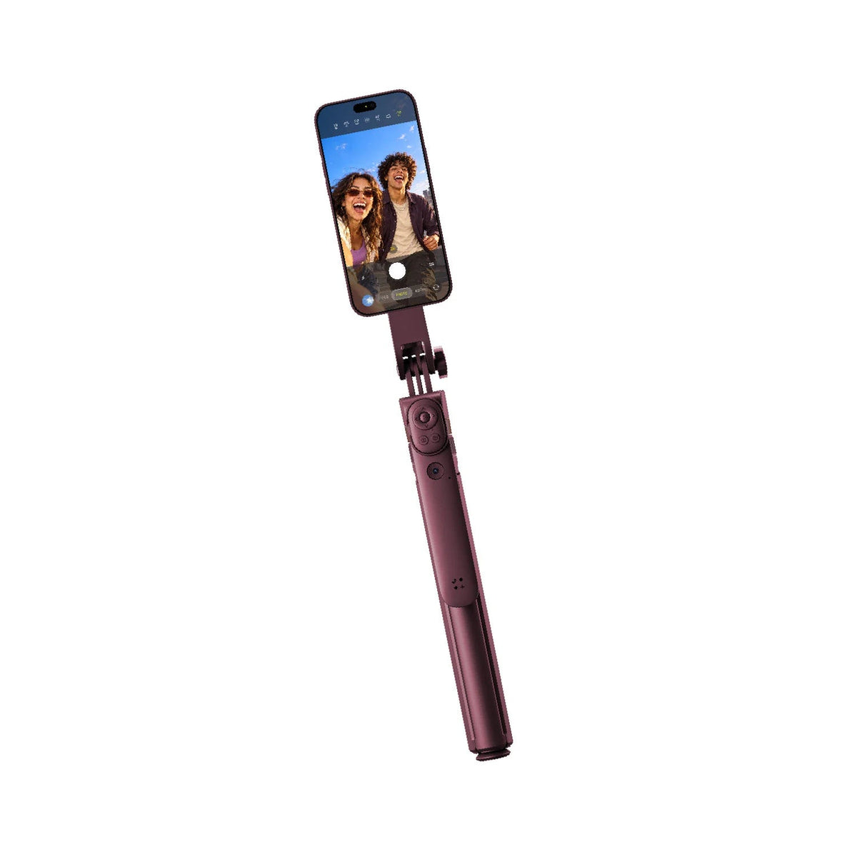 1-Snap Pole Selfies Stick Auto Tracking with Magpod Gimbal