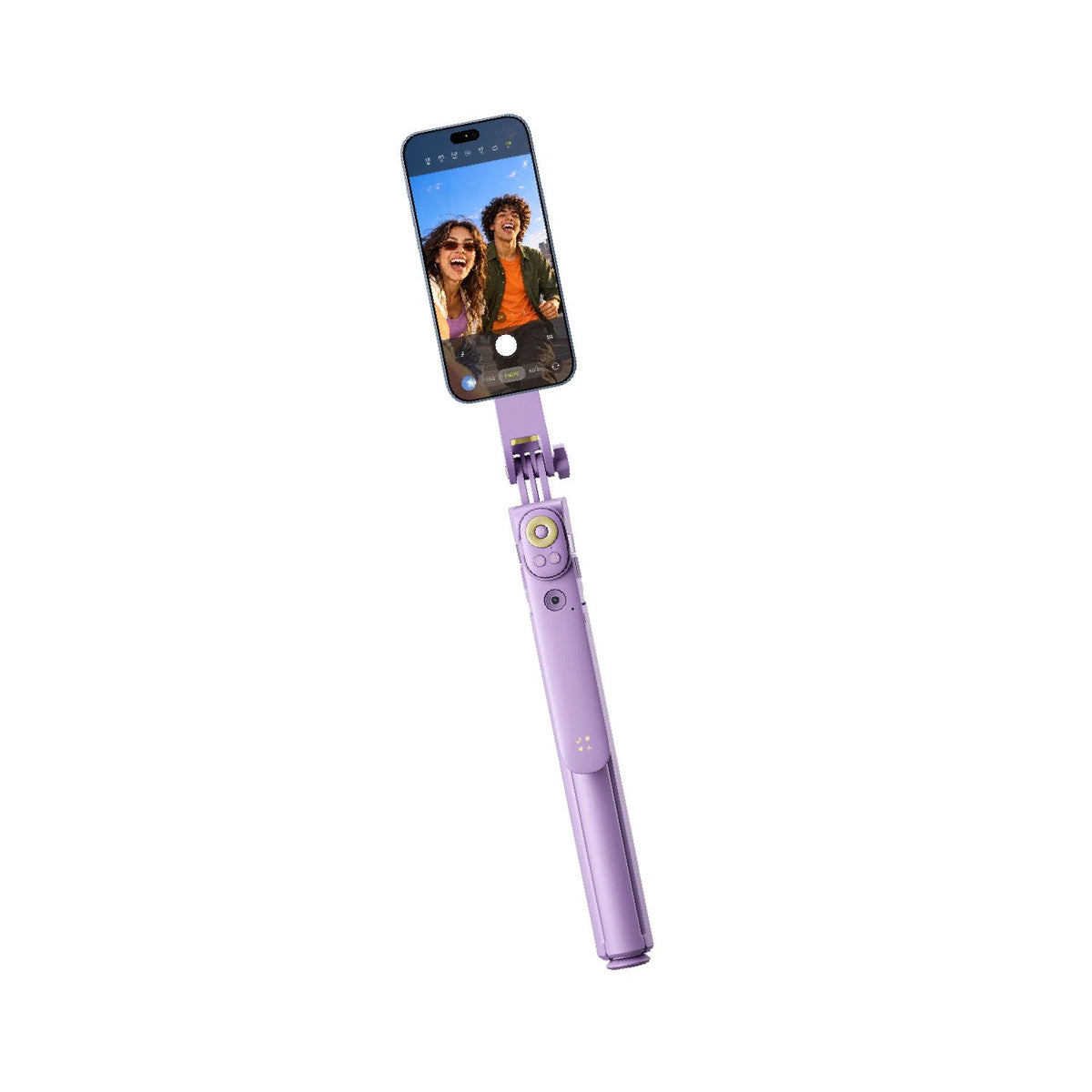 1-Snap Pole Selfies Stick Auto Tracking with Magpod Gimbal