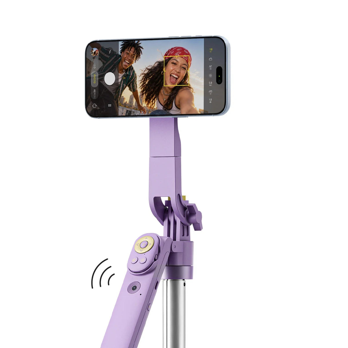 1-Snap Pole Selfies Stick Auto Tracking with Magpod Gimbal