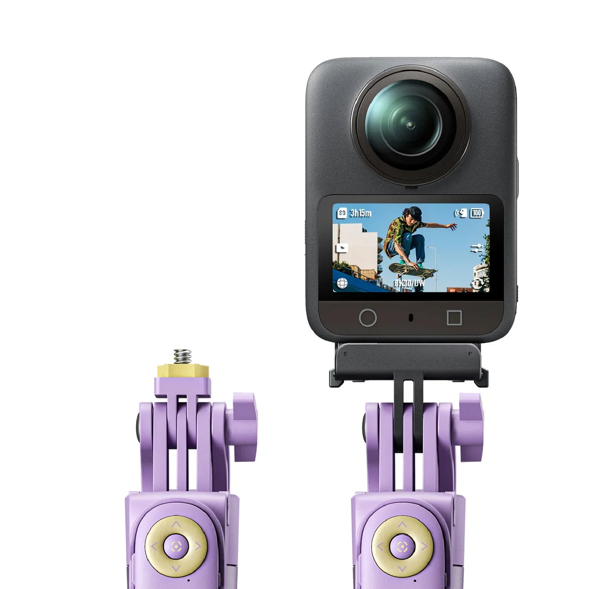 1-Snap Pole Selfies Stick Auto Tracking with Magpod Gimbal