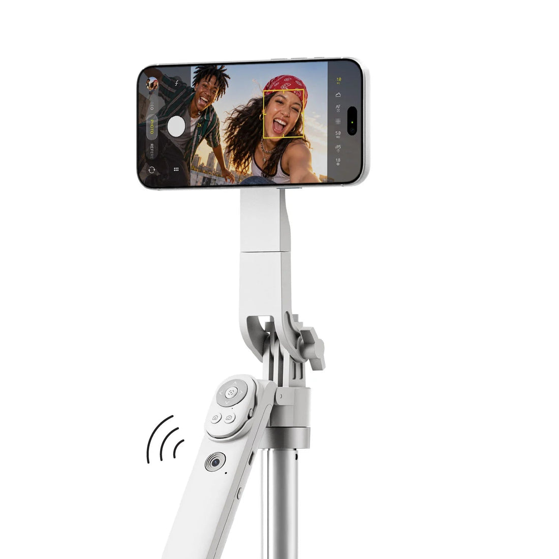 1-Snap Pole Selfies Stick Auto Tracking with Magpod Gimbal