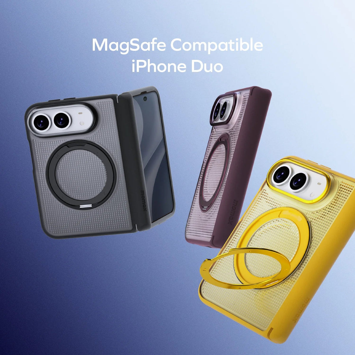 Sōma Crystal Magnetic 360° Roller Case iPhone Duo