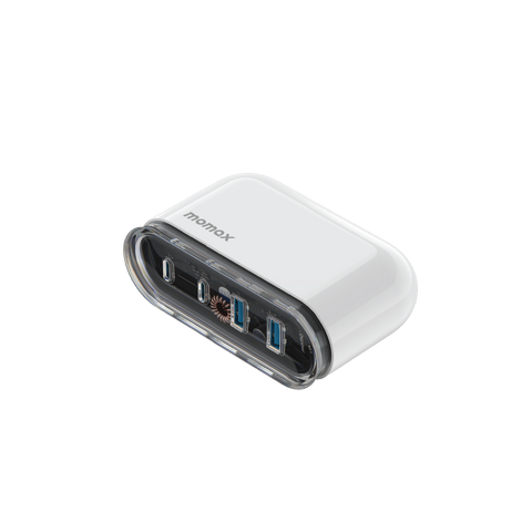 1-Charge Flow 4-Port 80W GaN Desktop Charger USB-C & USB-A