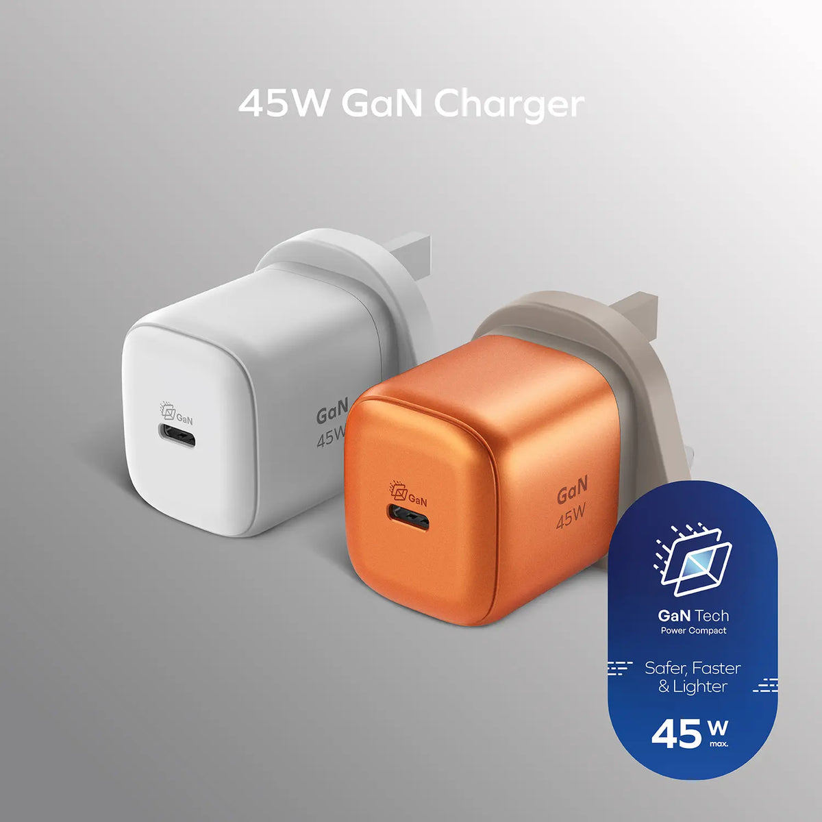 1-Charge 45W GaN Charger 1-Charge 45W GaN Charger