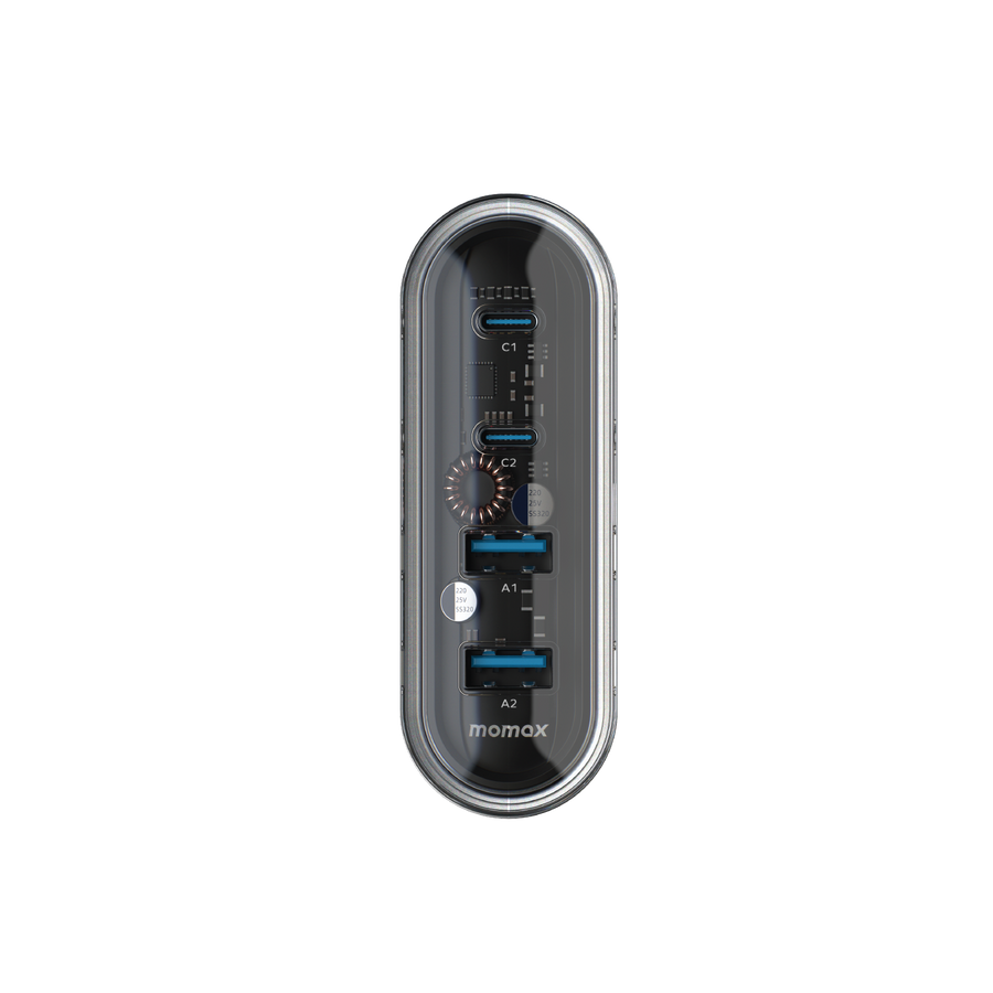 1-Charge Flow 4-Port GaN Charger 80W