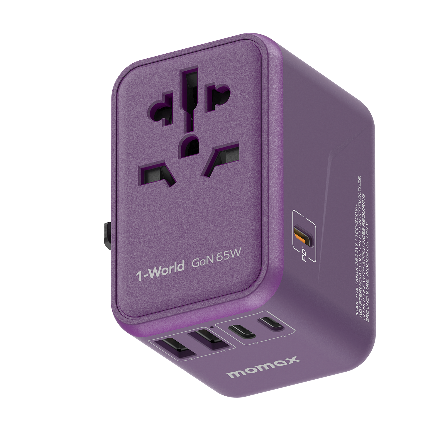 ◆ masaです。◆ 1-World Universal 5-Port Travel GaN Charger 65W