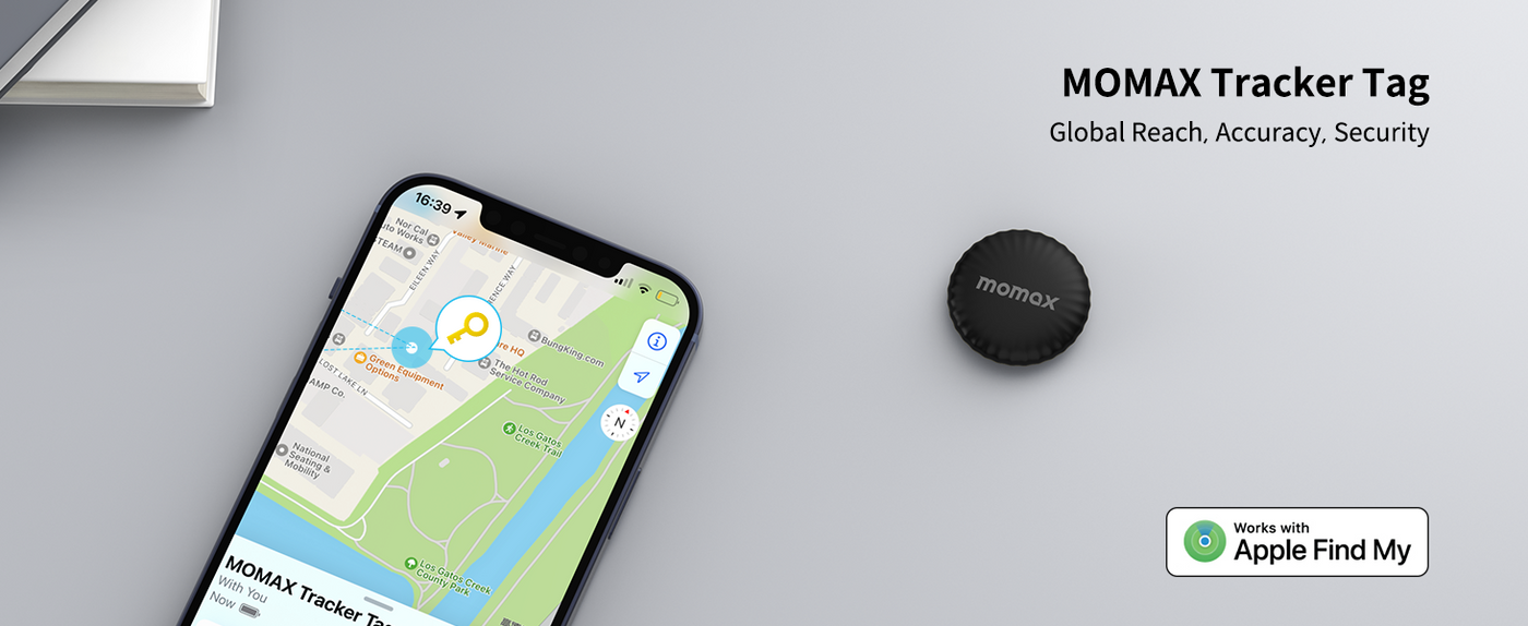 a phone with a map on the screen