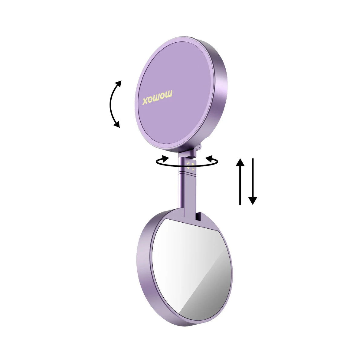 1-Snap Glow Magnetic Live Streaming Selfie Light With Foldable Stand