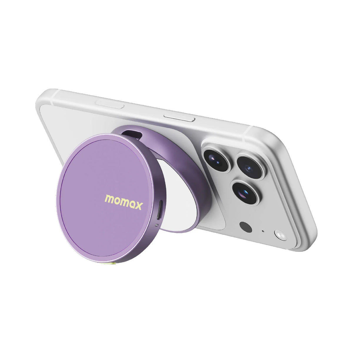 1-Snap Glow Magnetic Live Streaming Selfie Light With Foldable Stand