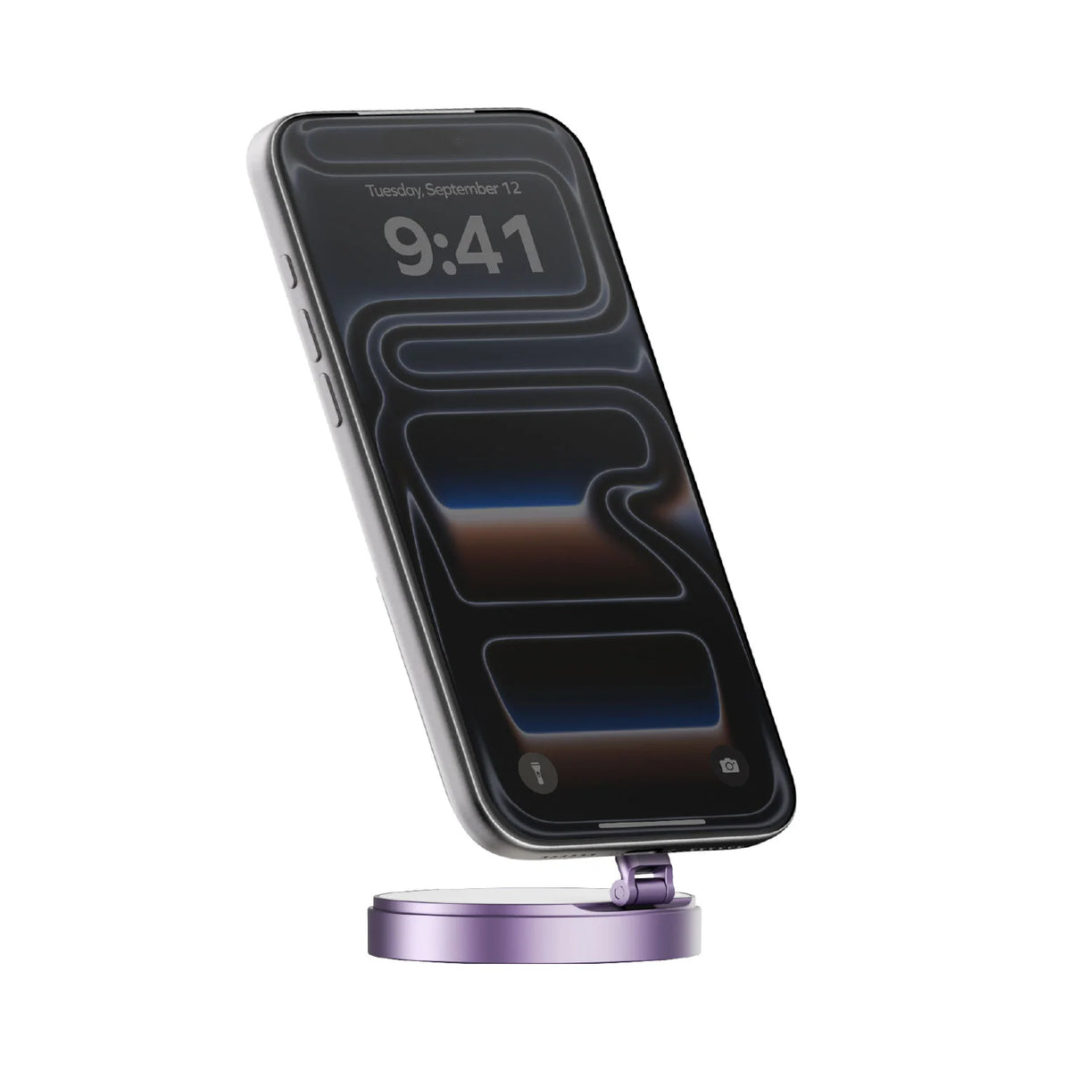 1-Snap Glow Magnetic Live Streaming Selfie Light With Foldable Stand