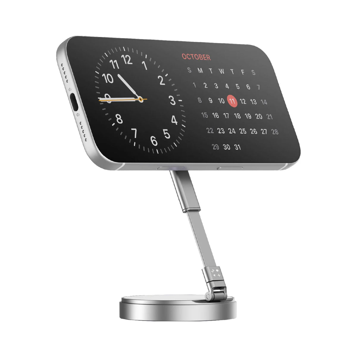 1-Snap Glow Magnetic Live Streaming Selfie Light With Foldable Stand