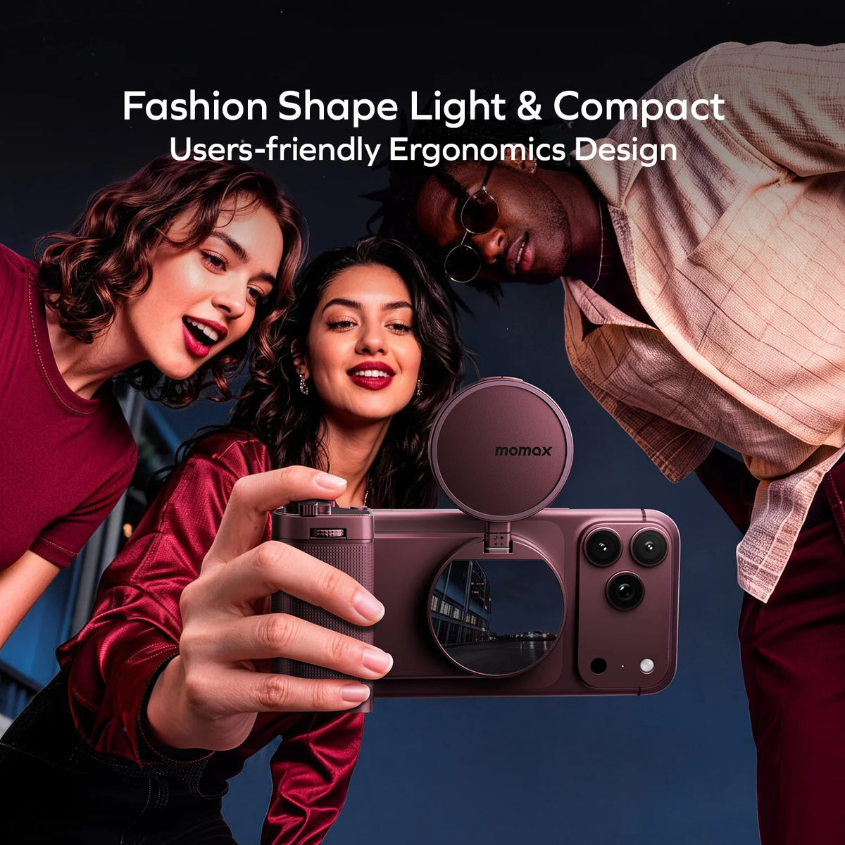 1-Snap Grip X  Magnetic Camera Grip with Detachable Shutter