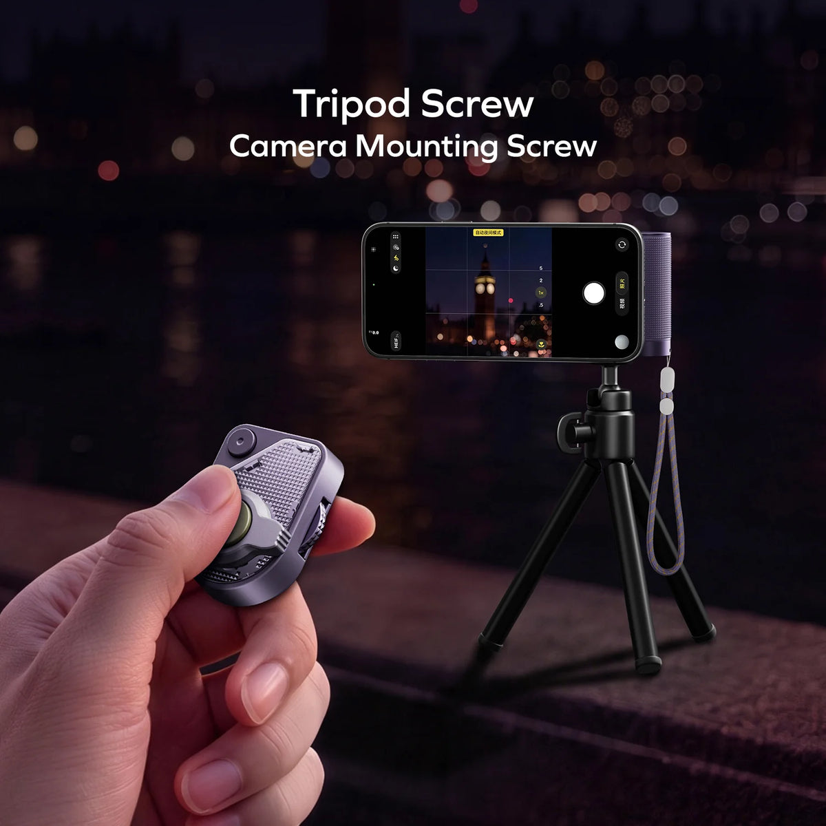 1-Snap Grip X  Magnetic Camera Grip with Detachable Shutter