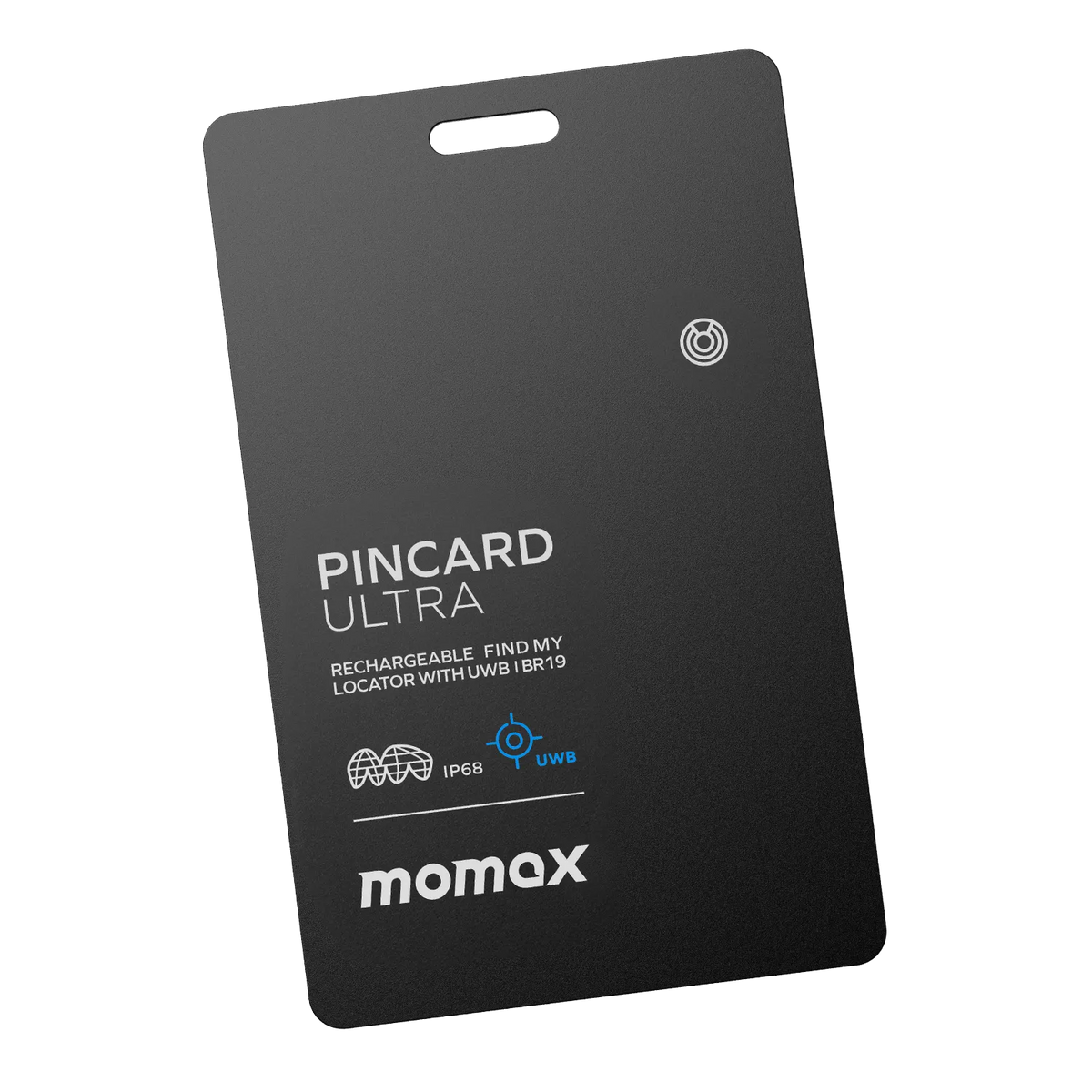 PinCard Ultra Rechargeable Find My Locator with UWB