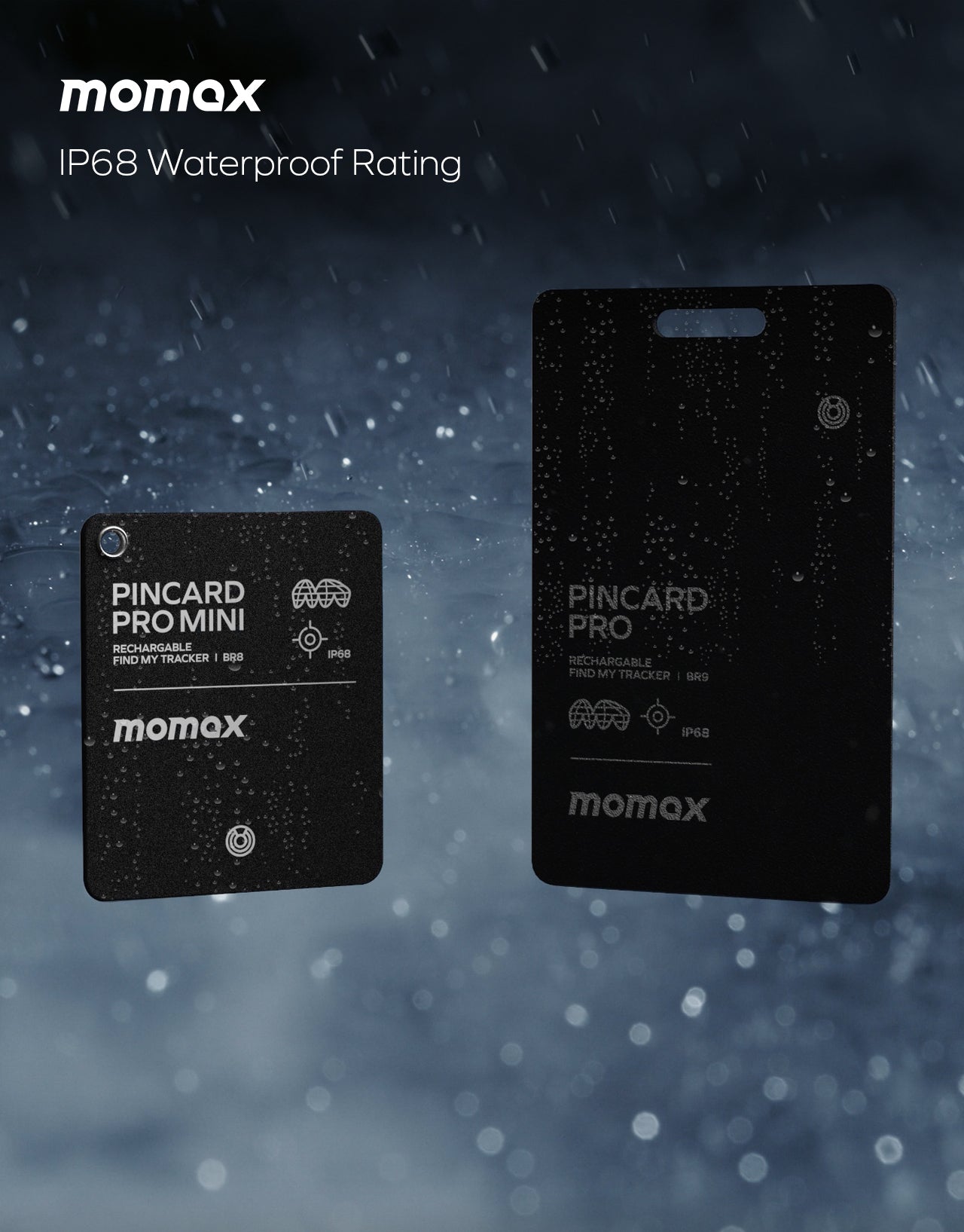 PinCard Pro | Find My Tracker (Rechargeable)