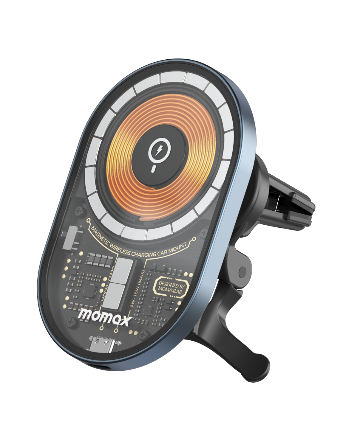 Q.Mag Mount3 - 透明磁吸無線車用充電器（15W）