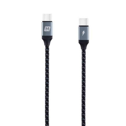 Zero USB-C to USB-C 60W Braided Fast Charging Cable (1.2M )