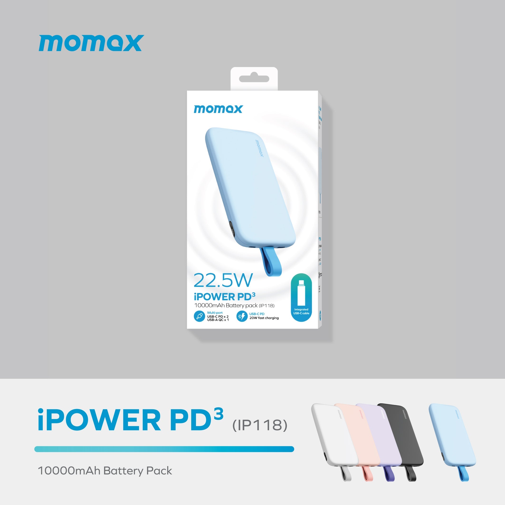 iPower PD 3 - Battery Pack (10000mAh)
