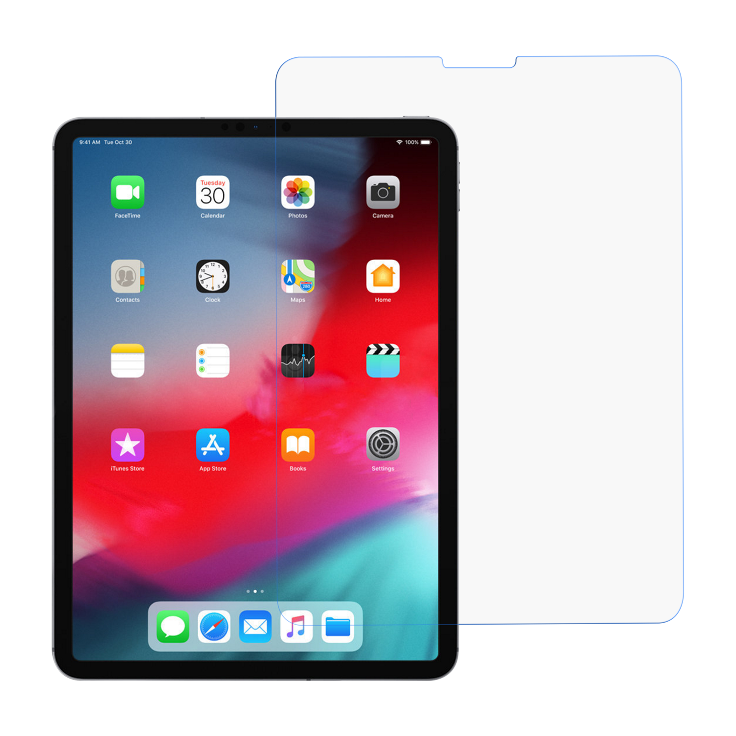 Glass Pro+ 0.3mm iPad Pro 2018/2020 Full Screen Glass Sticker (11")