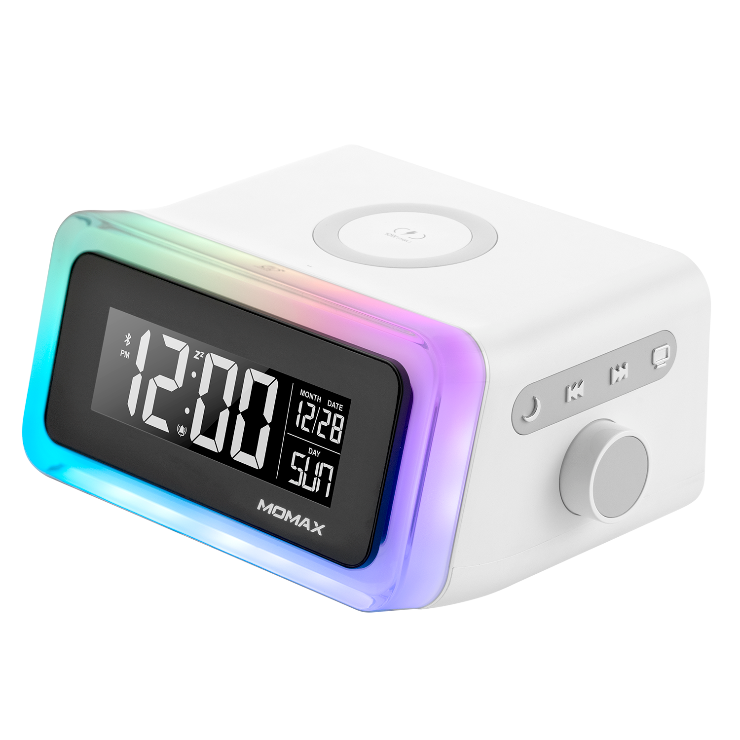Q.Clock 2 - Wireless Charging Electronic Alarm Clock