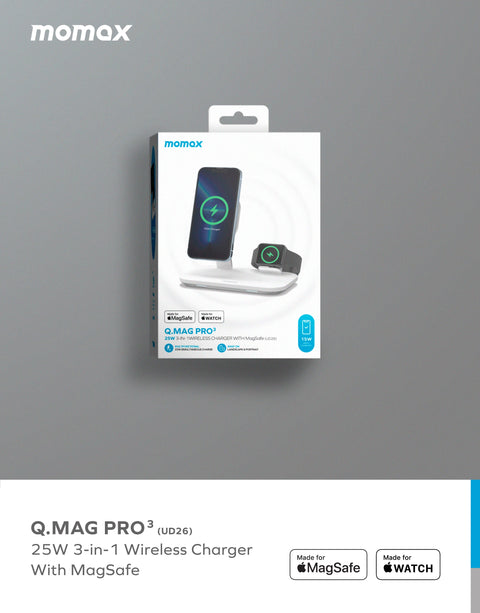 Q.Mag Pro 3 3-in-1 MagSafe Wireless Charging Stand