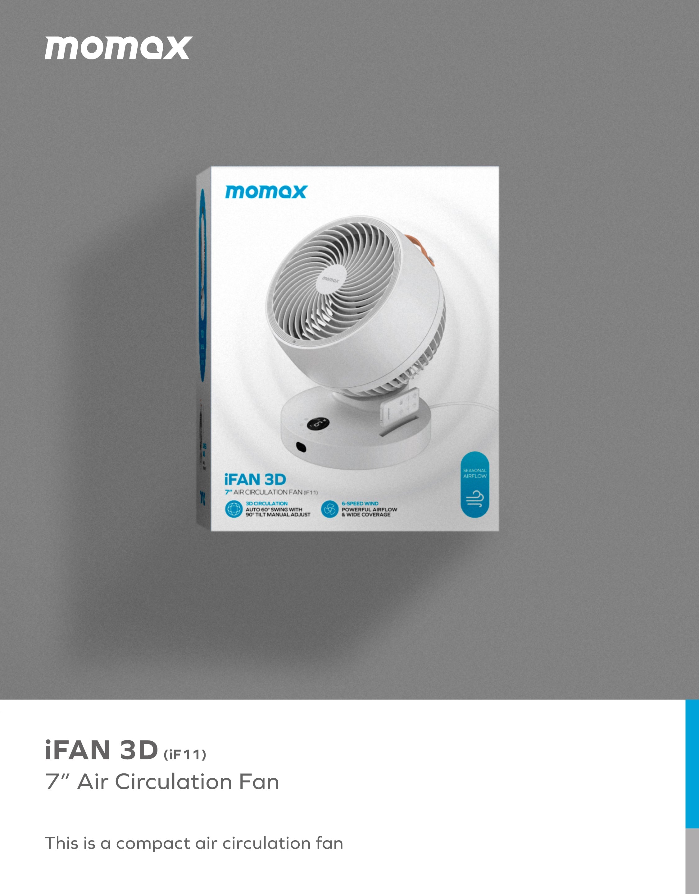 iFan - 3D Air Circulation Fan