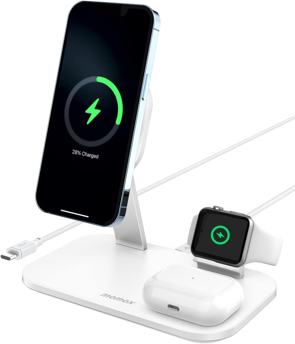 Q.Mag Pro3 | 3-in-1 MagSafe Wireless Charging Station